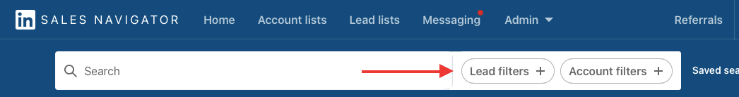 Sales Navigator leads