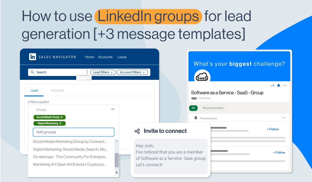 How to use LinkedIn groups for Lead generation