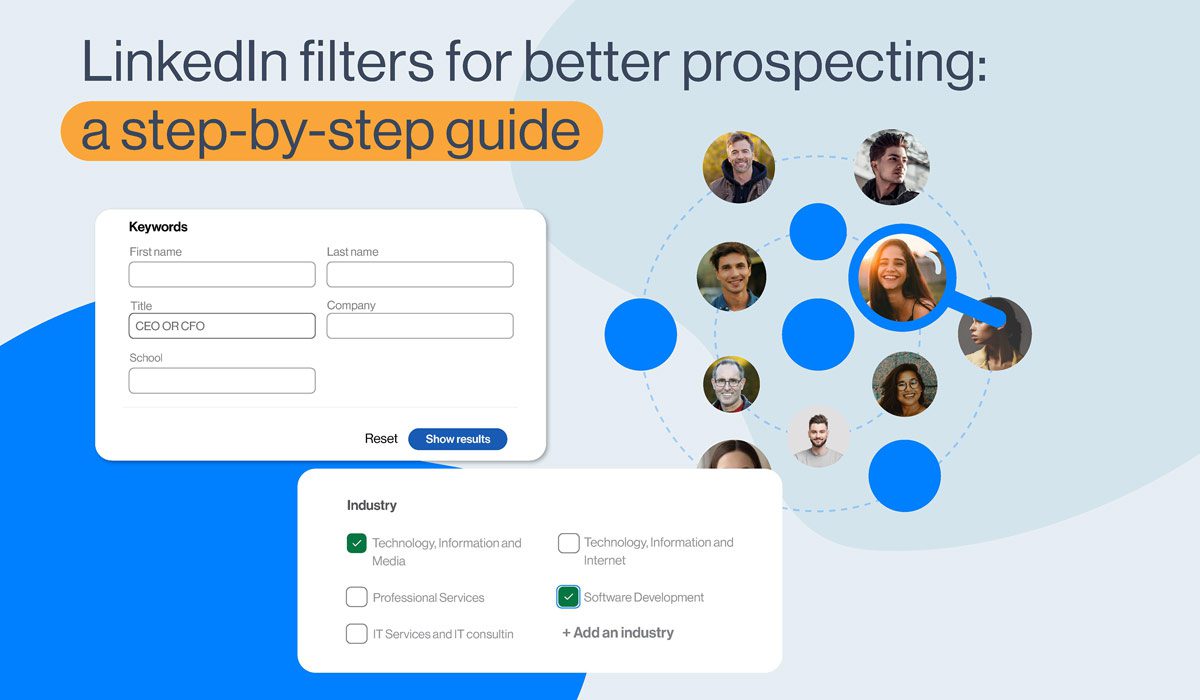LinkedIn filters for better prospecting