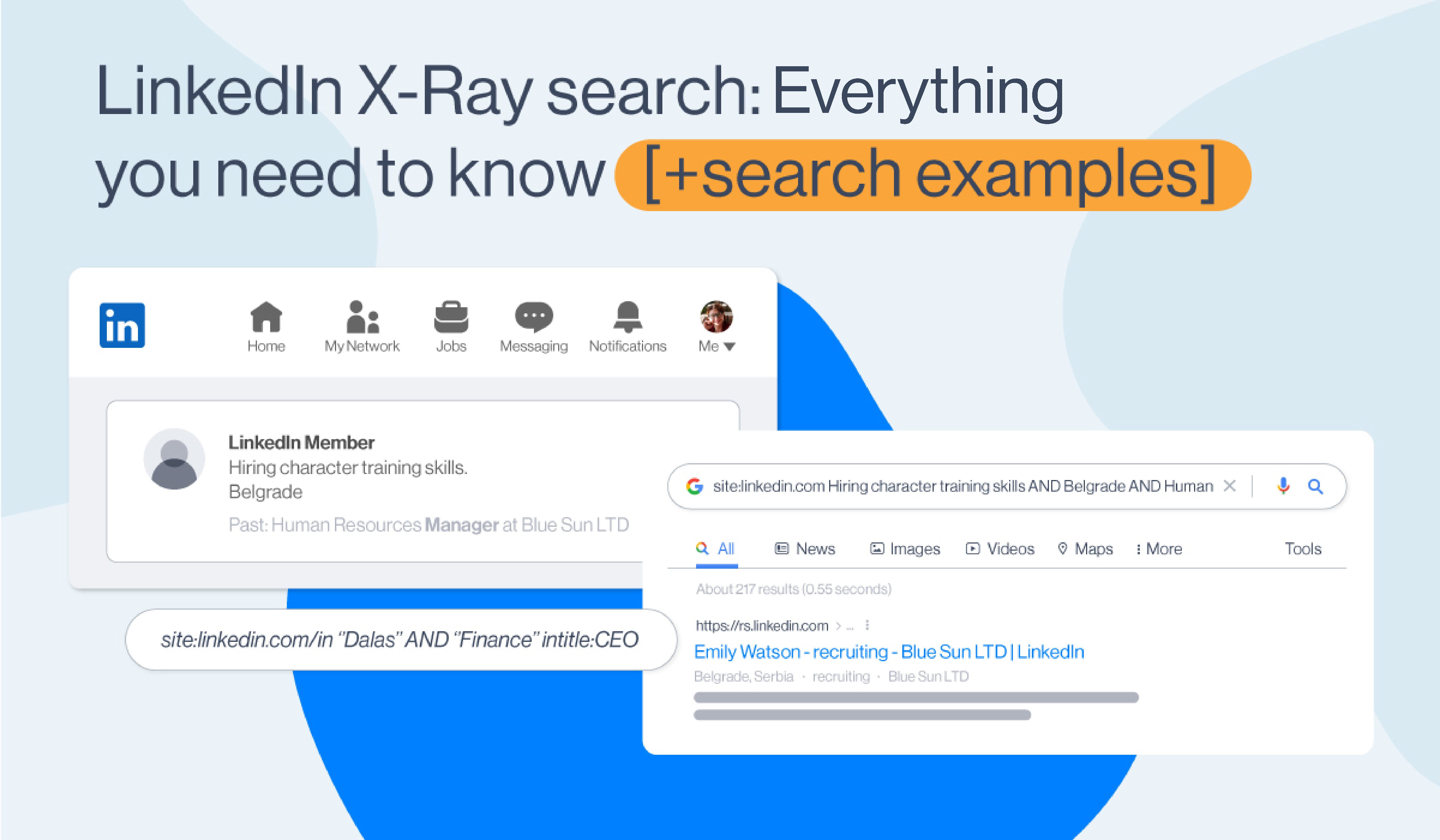 LinkedIn Xray Search Cover image