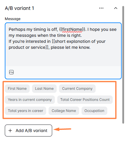 a/b testing in Skylead