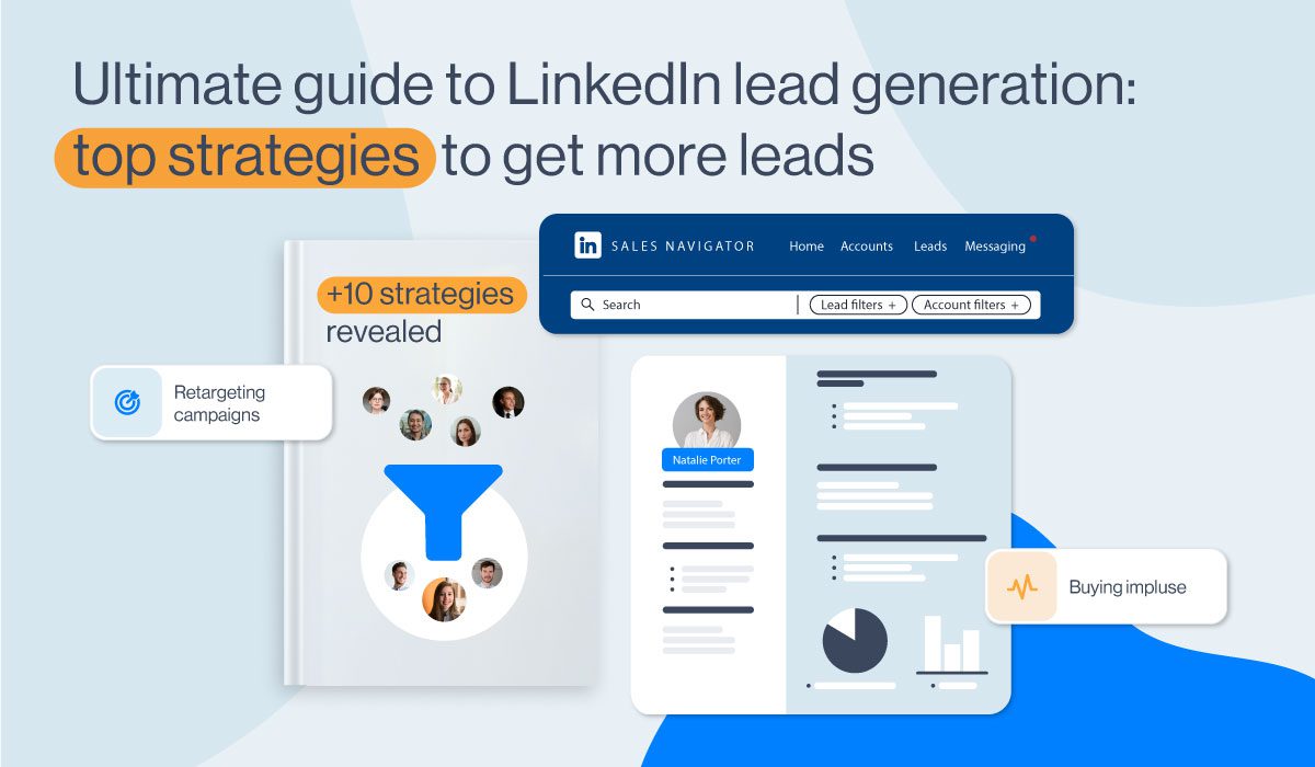The ultimate guide to lead generation - Cover image