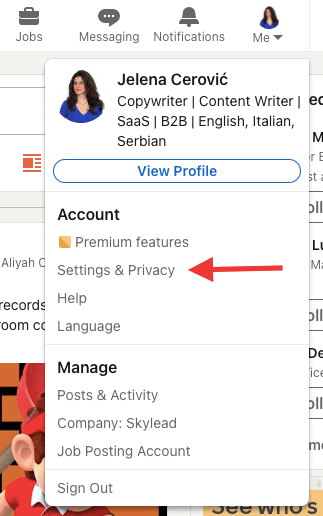 How to switch your LinkedIn profile to 'private profile status' - Settings and Privacy