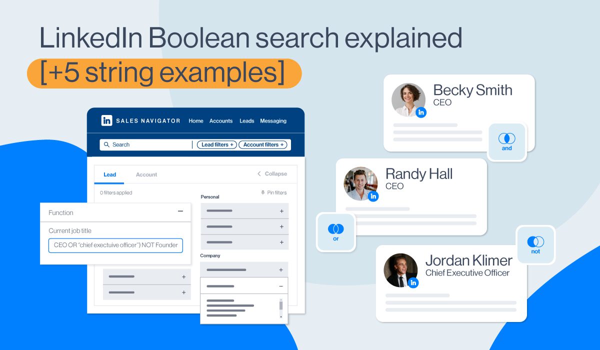 LinkedIn Boolean Search Explained With String Examples