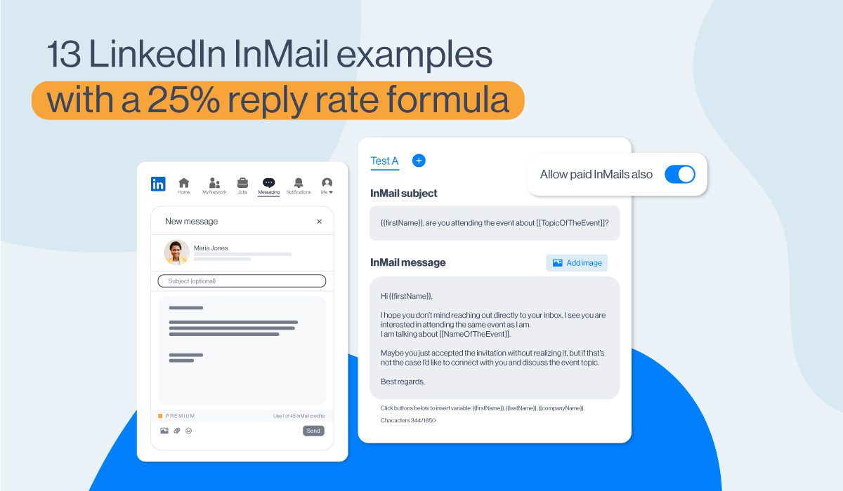 LinkedIn InMail examples blog cover