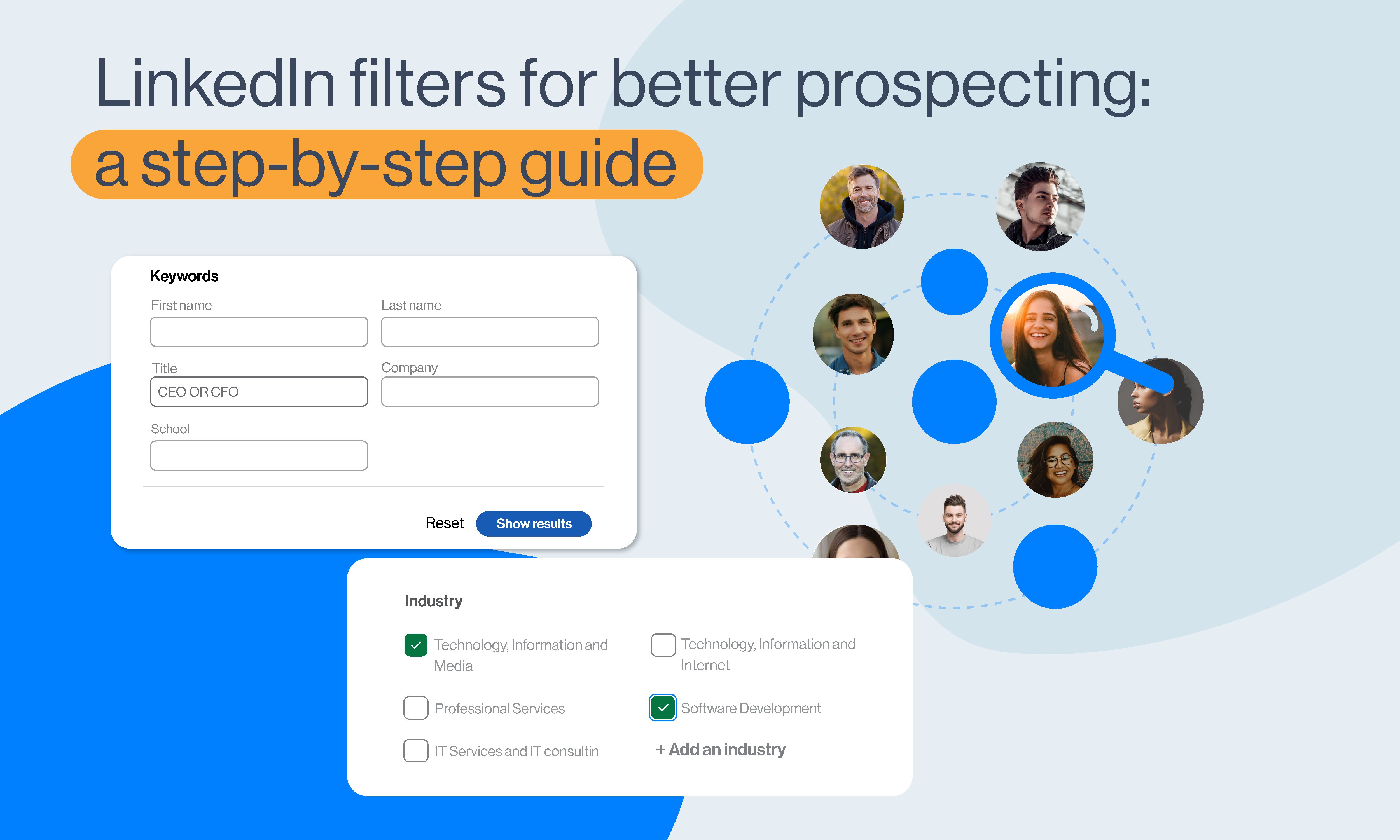 LinkedIn filters for better prospecting