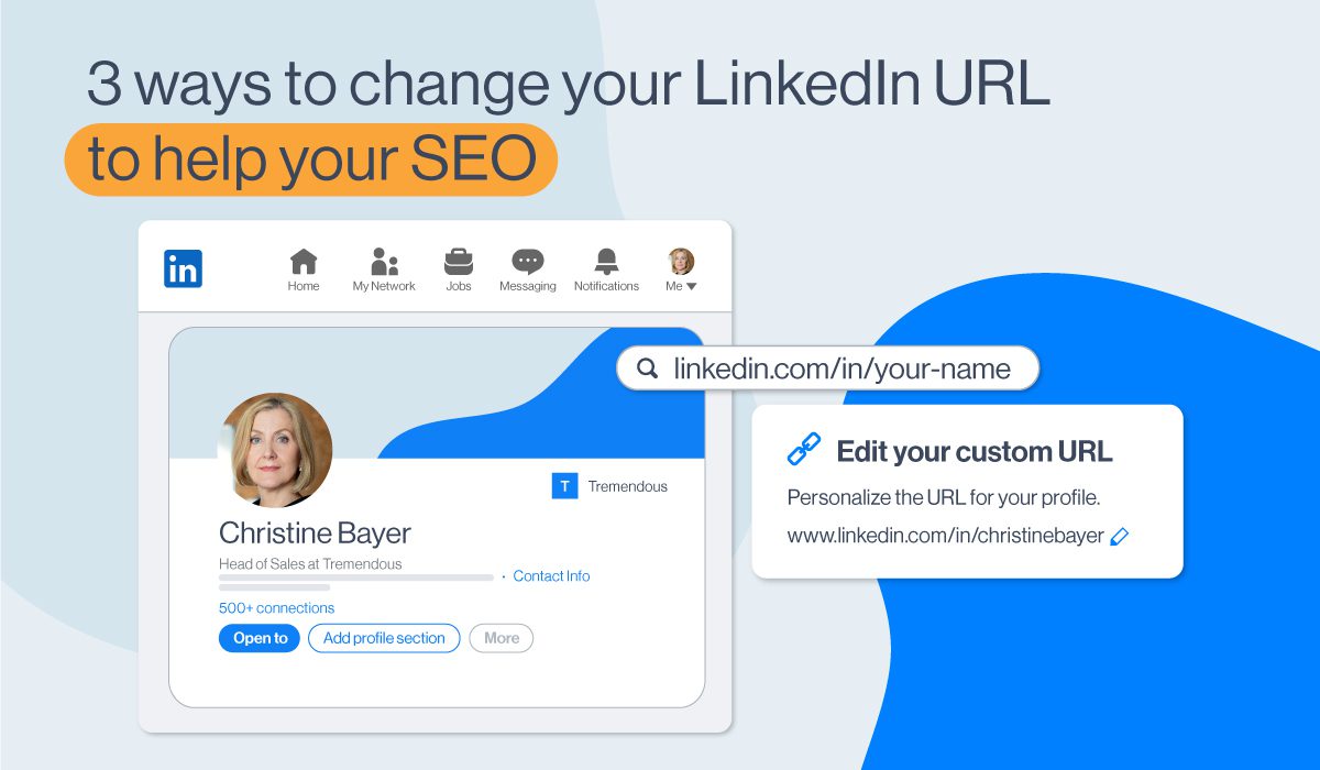 LinkedIn URL with examples