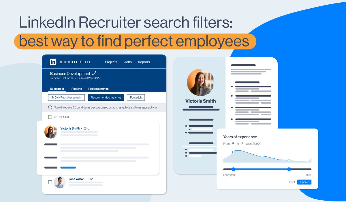 Cover Image of how to use LinkedIn Recruiter Search filters to find employees