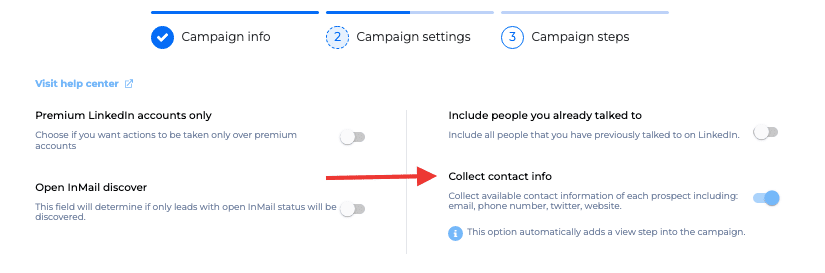 How To Collect Contact Info In Skylead