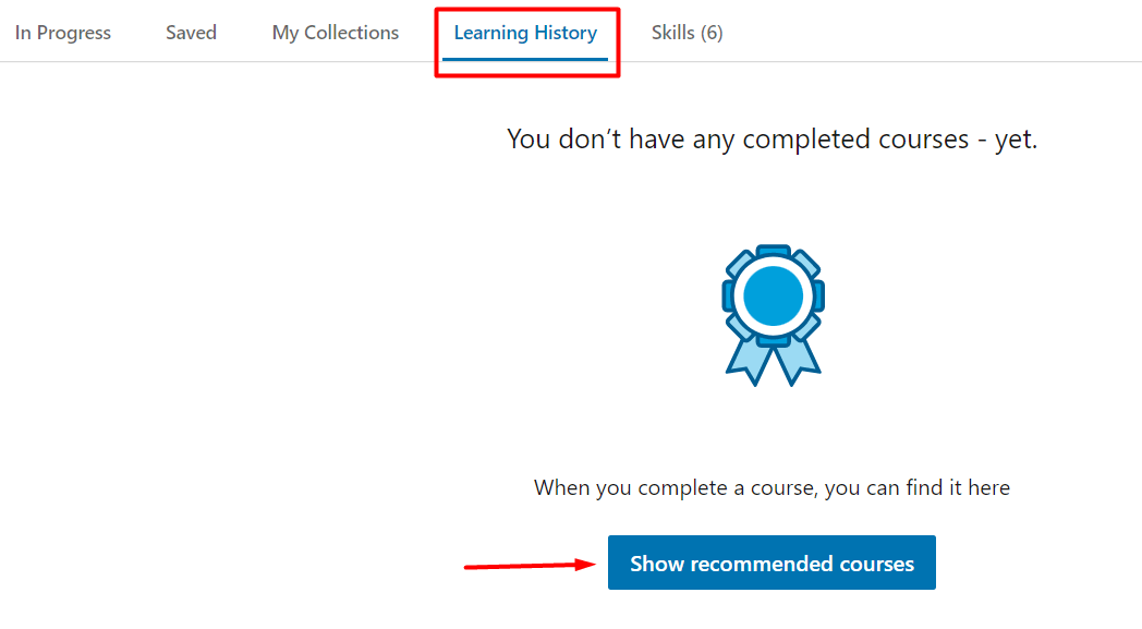 LinkedIn Learning Show Recommended Courses, LinkedIn Premium 