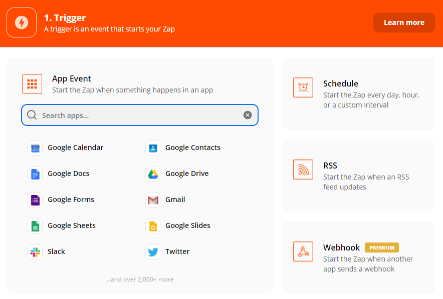 How To Connect Zapier Step 2