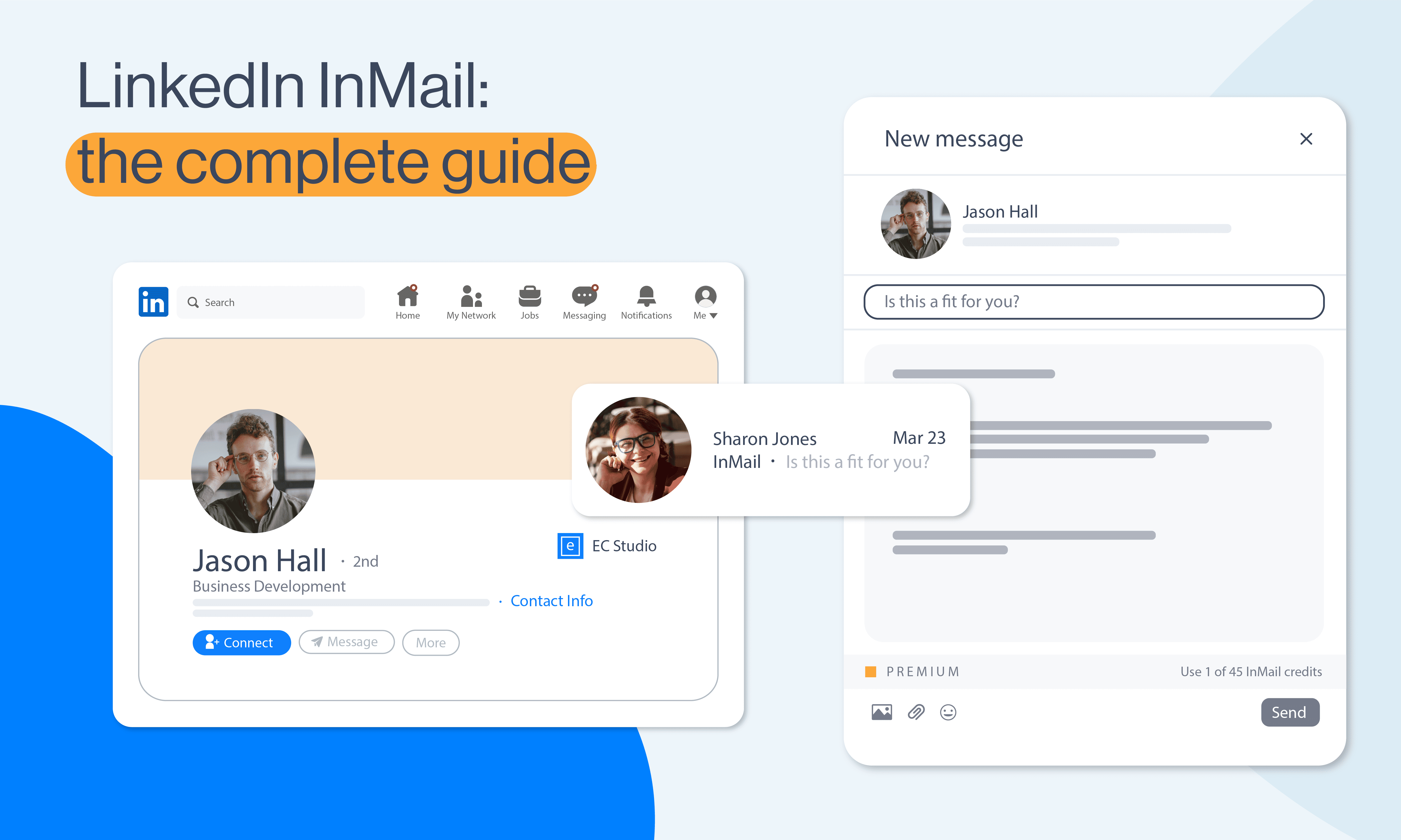 LinkedIn InMail: The complete guide blog cover