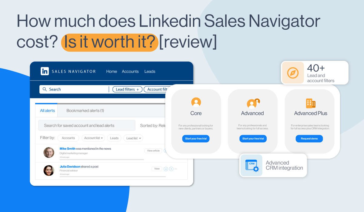 LinkedIn Sales Navigator cost cover image