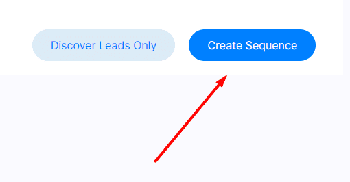 Create sequence button, step 3
