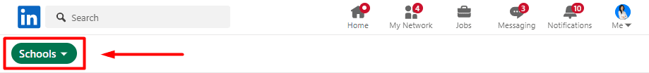 Schools search - All filters