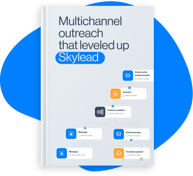 Skylead salesbook, message templates for multichannel outreach