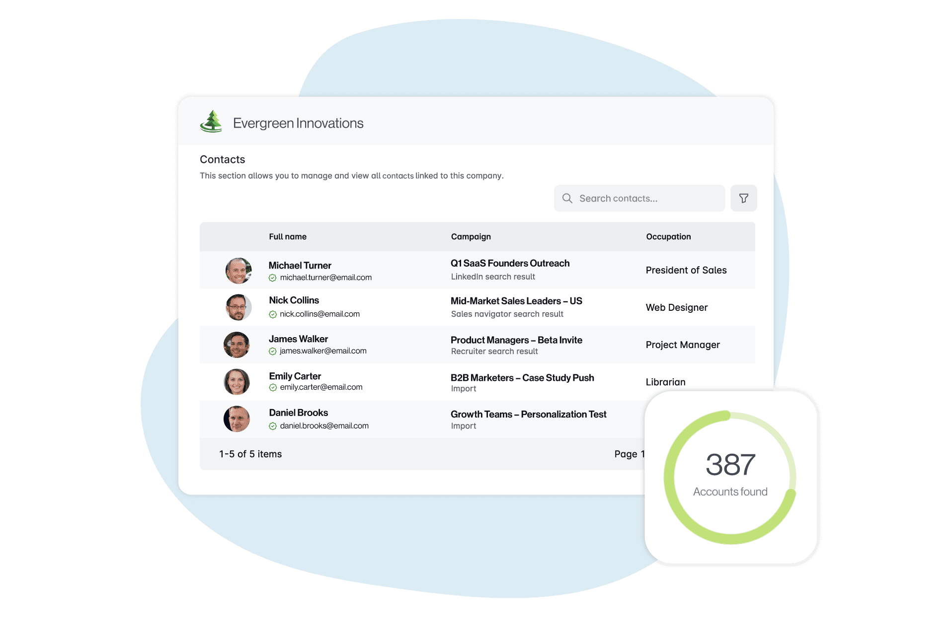 Second website visual for ABP